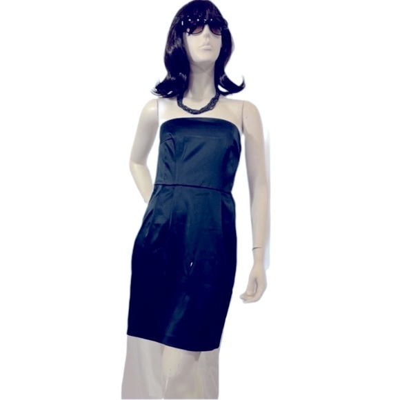 Ann Taylor Strapless Party Dress, Size 8P - Picture 1 of 3